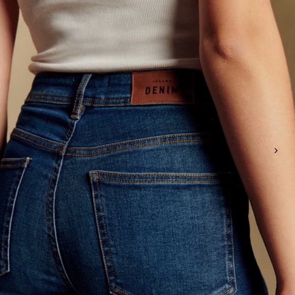 Sezane Le Slim Bleu Denim - Tall - Size 31 - Picture 3 of 6